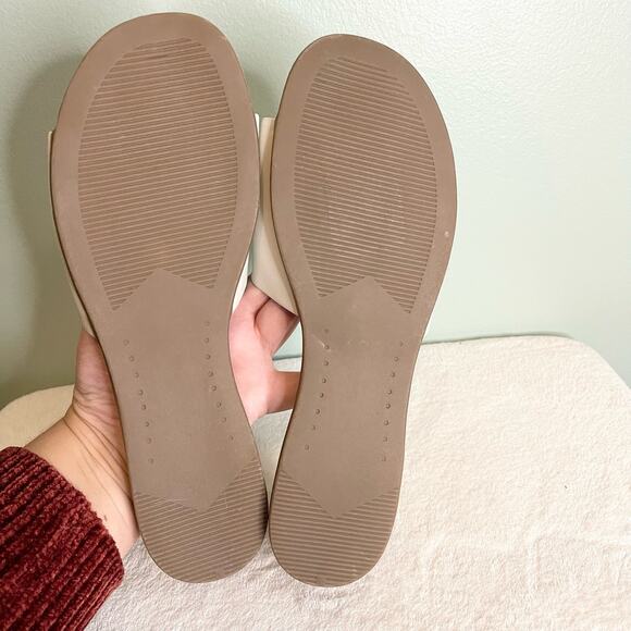 Steve Madden Women's Kastle Slide Sandal White Size 11M - Picture 6 of 12